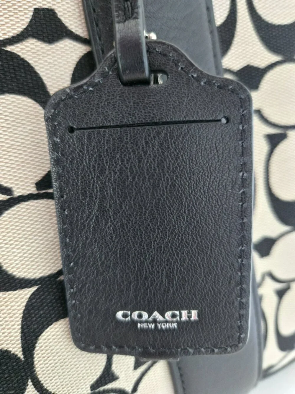 Coach Bleecker Preston Satchel 30160 Black Like New